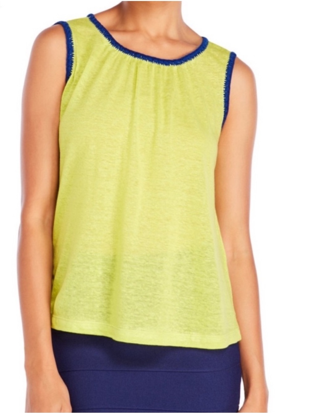 M by MISSONI Linen Tank